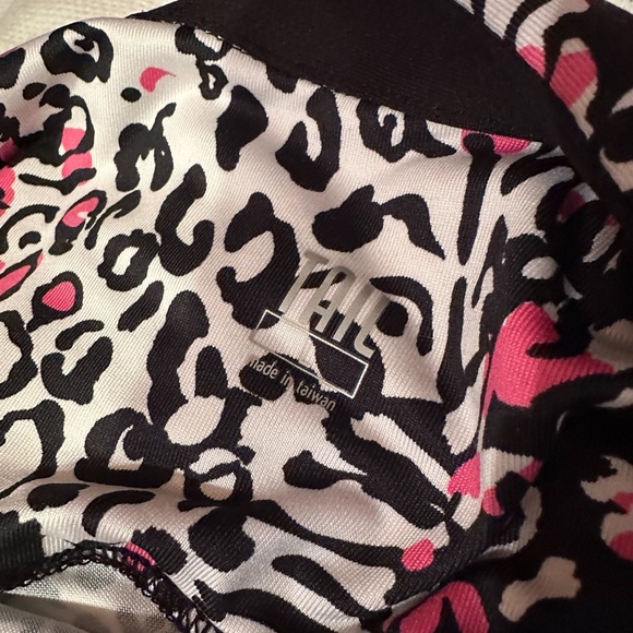 Tail Women's Animal Print Blouse - Black and Pink - Picture 3 of 3